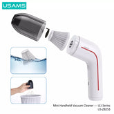 USAMS Portable Mini Cordless Handheld Vacuum Cleaner for Car and Home - 65W