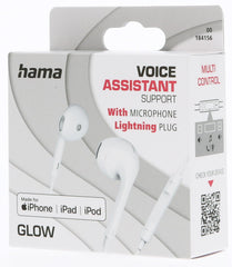 سماعات أذن داخلية USB-C من Hama مع ميكروفون (معتمدة من MFi)