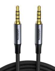 UGREEN 3.5mm Male to Male 4-Pole Microphone Audio Cable 5M (Black)