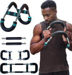 Black Bull Ultimate Twister Arm Trainer, Adjustable Chest Workout Equipment, Portable Spring Resistance Home Fitness Equipment