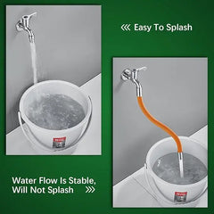 360° Rotatable Multipurpose Flexible Water Hose Pipe for Kitchen & Bathroom