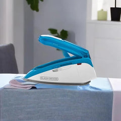 Black+Decker 1085W Dual Voltage Travel Iron with Compact Design and Adjustable Temperature Control – TI250-B5