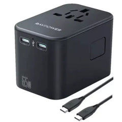 Ravpower PD Pioneer Charger, 65W, 3-Port, RP-PC1035 - Black