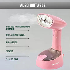 Sokany Handheld Foldable Garment Steamer 1470W – Fast Heating Clothes Steamer for Home & Travel - 120ml Capacity