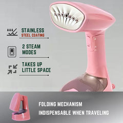 Sokany Handheld Foldable Garment Steamer 1470W – Fast Heating Clothes Steamer for Home & Travel - 120ml Capacity