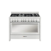 Glemgas Gas Cooker 6 burners 120X60cm GLMLW626RI01AN - Stainless Steel