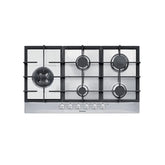 Glemgas 5 Burners Gas Hob 90cm GLGT951HIX - Stainless Steel