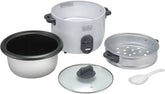 Black+Decker 1.8L 700W Rice Cooker with Removable Non-Stick Bowl, Steaming Tray and Glass Lid – RC1860-B5