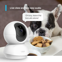Pan/Tilt AI Home Security Wi-Fi Camera 2K