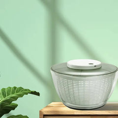 Premium 4.75L Electric Salad Spinner & Vegetable Dryer with 6W Motor, USB Type-C Charging & 1500mAh Battery