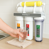 PERFECT Water Filtration System & Purifier with 5-Stage Reverse Osmosis Technology for Clean, Healthy, Great-Tasting Drinking Water - with Installation