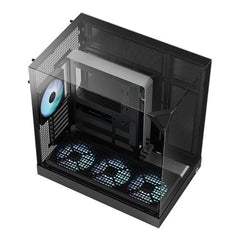 V2 Tempered Glass ATX Mid-Tower Computer Case - Black