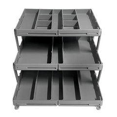 Smart Expandable 3-Tier Multi Purpose Drawer Organizer with Adjustable Dividers