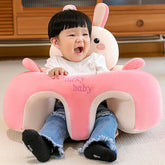 Baby Sitting Non-Slip Plush Memory Foam Practice Chair Sofa with Fall Prevention & High Back Support
