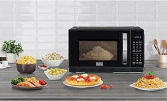 BLACK+DECKER Digital Microwave Oven, 25L, 900W, 6 Auto Programs, LED Display, 11 Power Levels, Child Lock, MZ2500P-B5