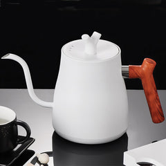 Elegant Electric 1L Gooseneck Kettle with Constant Temperature, Auto Shut-Off and Precision Spout - Coffee & Tea Kettle - 1000W