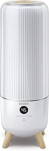 Black+Decker Digital Humidifier 6L Water Tank with Remote Control, Adjustable Mist Output and LED Display – HM6000-B5