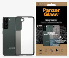 PanzerGlass Galaxy S22+ Clear Hard Case with 2X Military Grade Drop Protection, Antimicrobial Coating & Wireless Charging Support