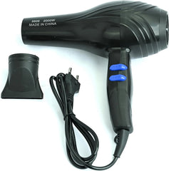 2000W Professional Hair Dryer with Blue Ion Care, Dual Speed & Heat Settings, Concentrator Nozzle, Overheat Protection & Fast Drying Technology