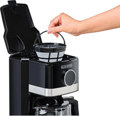 Black+Decker 12 Cups Programmable Drip Coffee Maker 900W, DCM910-B5