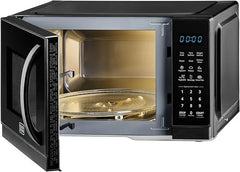 BLACK+DECKER Digital Microwave Oven, 25L, 900W, 6 Auto Programs, LED Display, 11 Power Levels, Child Lock, MZ2500P-B5