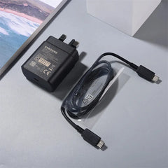 Samsung 45W USB-C Super Fast Charging Adapter (UK Plug) with USB-C to USB-C Cable (5A) 1.8M