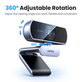 UGREEN USB HD Webcam grey