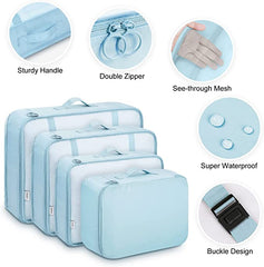9 PCS Travel Compact Packing Organizers