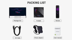 H96 Max 6K Ultra HD Android TV Box with Android 10.0