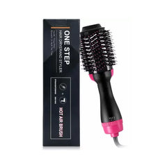 One Step Hot Air Brush Hair Styler, Dryer and Volumizer with Swivel Cord - Open Box / New Product