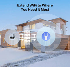 Mercusys ME80X AX3000 Wi-Fi 6 Range Extender, Dual Band, Speeds up to 3000 Mbps, Armed with WiFi 6, Gigabit Wired Connection, Works with Any Routers, Built-In Access Point Mode, White | ME80X