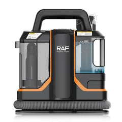 RAF Portable Carpet & Upholstery Cleaner with Dual Water Tanks, 11000Pa Suction Force, Upholstery & Sofa Cleaning Machine with Multiple Brush Attachments - 450W
