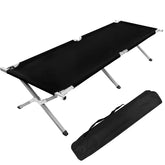 Portable Folding Stainless Steel Camping Chair-Bed