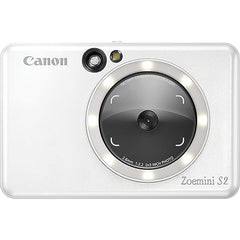 حلقة إضاءة LED محمولة سيلفي من Canon Zoemini (أبيض لؤلؤي)