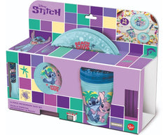 STOR Stitch Party Set 16 PCS Plates Bowl Tumblers Spoons