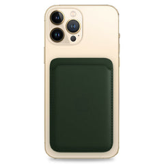 Apple iPhone Leather Wallet with MagSafe - Sequoia Green