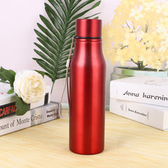 Sports Stainless Steel Insulated Water Bottle with Leak-Proof Cap & Carry Strap – Rust-Proof, Odor-Free, 750ml Capacity for Gym, Office & Outdoor Use