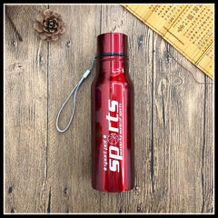 Sports Stainless Steel Insulated Water Bottle with Leak-Proof Cap & Carry Strap – Rust-Proof, Odor-Free, 750ml Capacity for Gym, Office & Outdoor Use