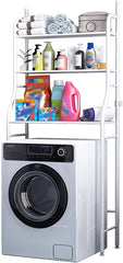 3 Layer Metal Washing Machine Shelf Rack for Storage & Organizing
