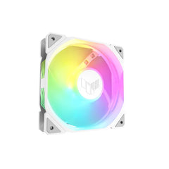 Asus TUF Gaming TR120 ARGB 3-in-1 Pack PWM 4 Pin Light Up The Cooling Excellence - White