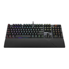 Asus XA11 Rog Strix Scope II Wired Optical Mechanical Gaming Keyboard RX Red Switch Linear & Swift (Arabic) - Black