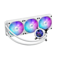 Asus Rog Strix LC III 360 ARGB LCD Gen2 360MM CPU Liquid Cooler - White