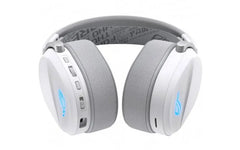 Asus Rog Pelta Tri-Mode Wireless/Bluetooth Gaming Headset For PC,PlayStation,Switch,Mac & Mobile-White