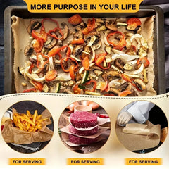 لفة ورق خبز غير لاصقة للاستخدامات المتعددة في الفرن والطهي 30 سم × 10 متر