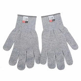 قفازات أمان مقاومة للقطع، مصنوعة من نسيج متقاطع، بتصميم مناسب للاستخدام باليدين اليمنى واليسرى، وقابلة للغسل في الغسالة، مثالية للمطبخ، ونحت الخشب، وتقطيع اللحوم، ولحماية متعددة الاستخدامات.