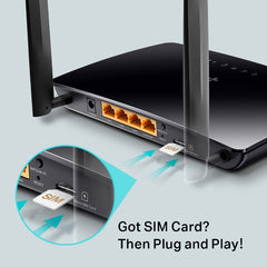 AC750 Wireless Dual Band 4G LTE Router
