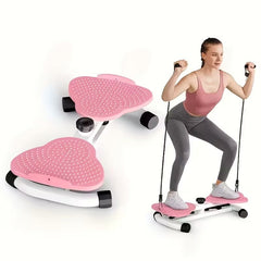Black Bull Waist Twister Machine Exercise Fitness Tool, Ab Twister Board with the Smart LED Digital Monitor, Home Gym Workout Equipment for Women Belly Fat