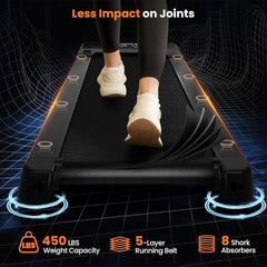 Black Bull Walking Pad Treadmill with 12% Auto Incline - UMWP105