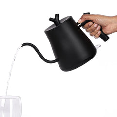 Elegant Electric 1L Gooseneck Kettle with Constant Temperature, Auto Shut-Off and Precision Spout - Coffee & Tea Kettle - 1000W