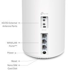 TP-Link AX1800 4G+ Whole Home Mesh Wi-Fi System (Pack of 1)